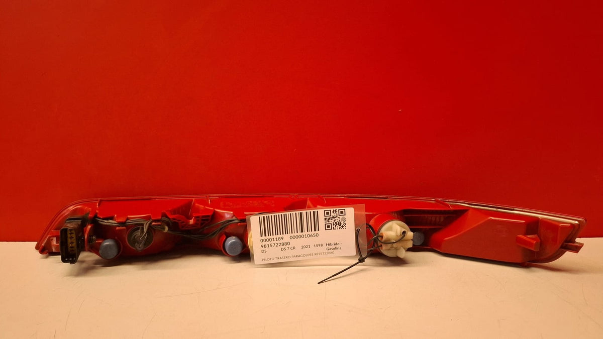 Piloto Trasero Paragolpes Ds Ds 7 Crossback 2021 9815722880