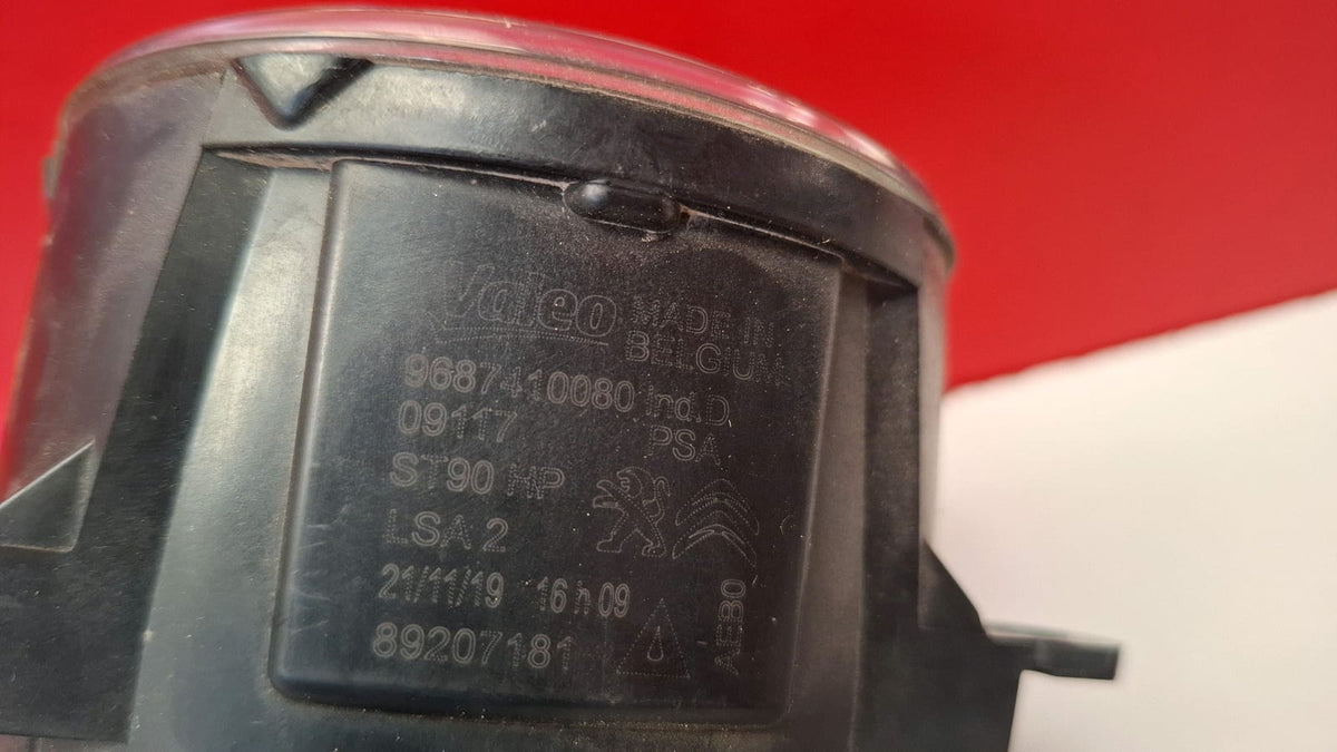 Faro Antiniebla Izquierdo Peugeot 3008 2017 9687410080 9687410080