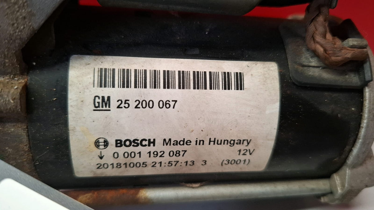 Motor Arranque Opel Corsa 2016 25200067