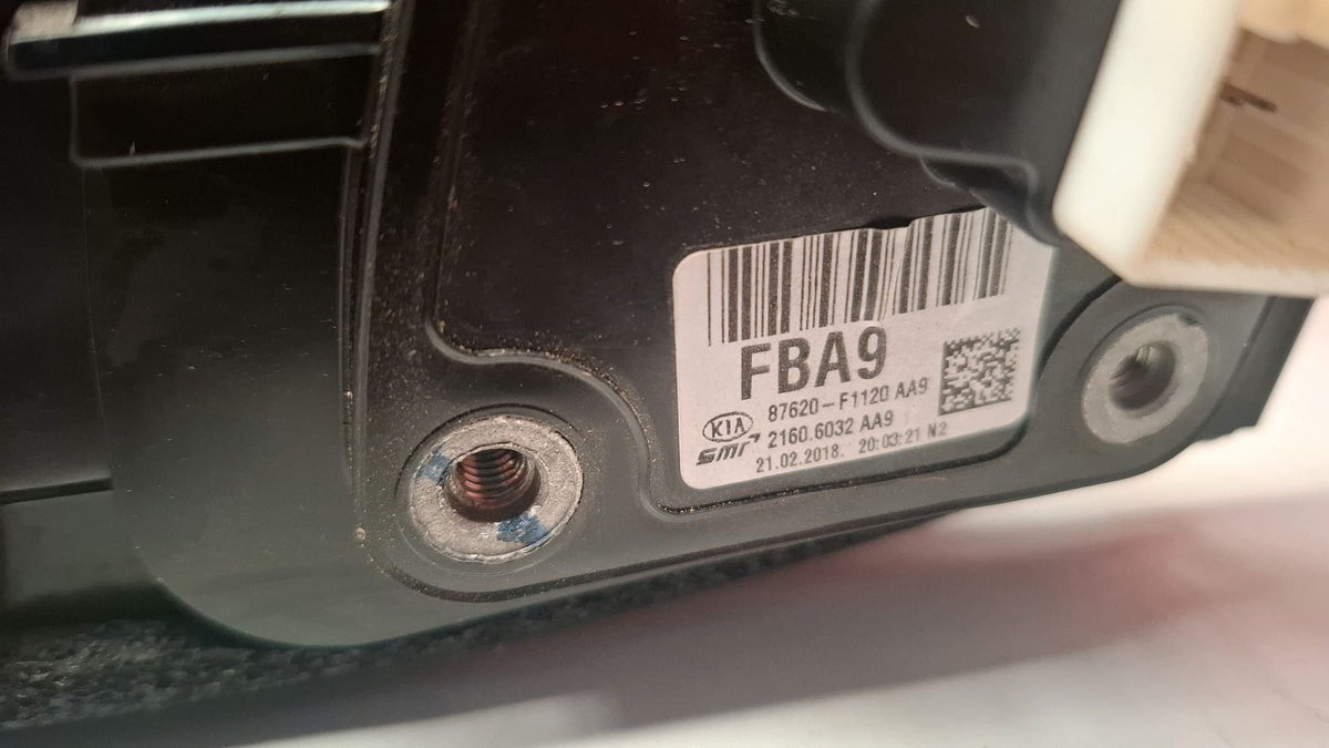 Retrovisor Derecho Kia Sportage 2018 87620F1120