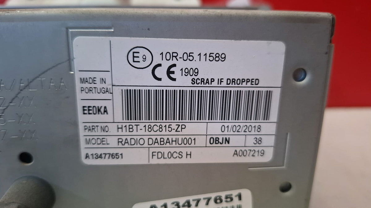 Sistema Audio/radio CD Ford Focus 2013 H1BT-18C815 H1BT-18C815