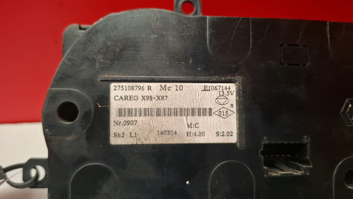 Mando Climatizacion Renault Clio 2019 275108796R 275108796R