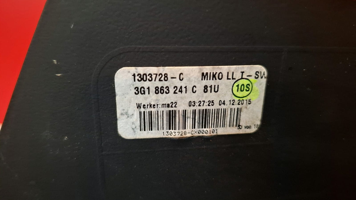 Apoyabrazos Central Volkswagen Passat 2016 3G1863241C