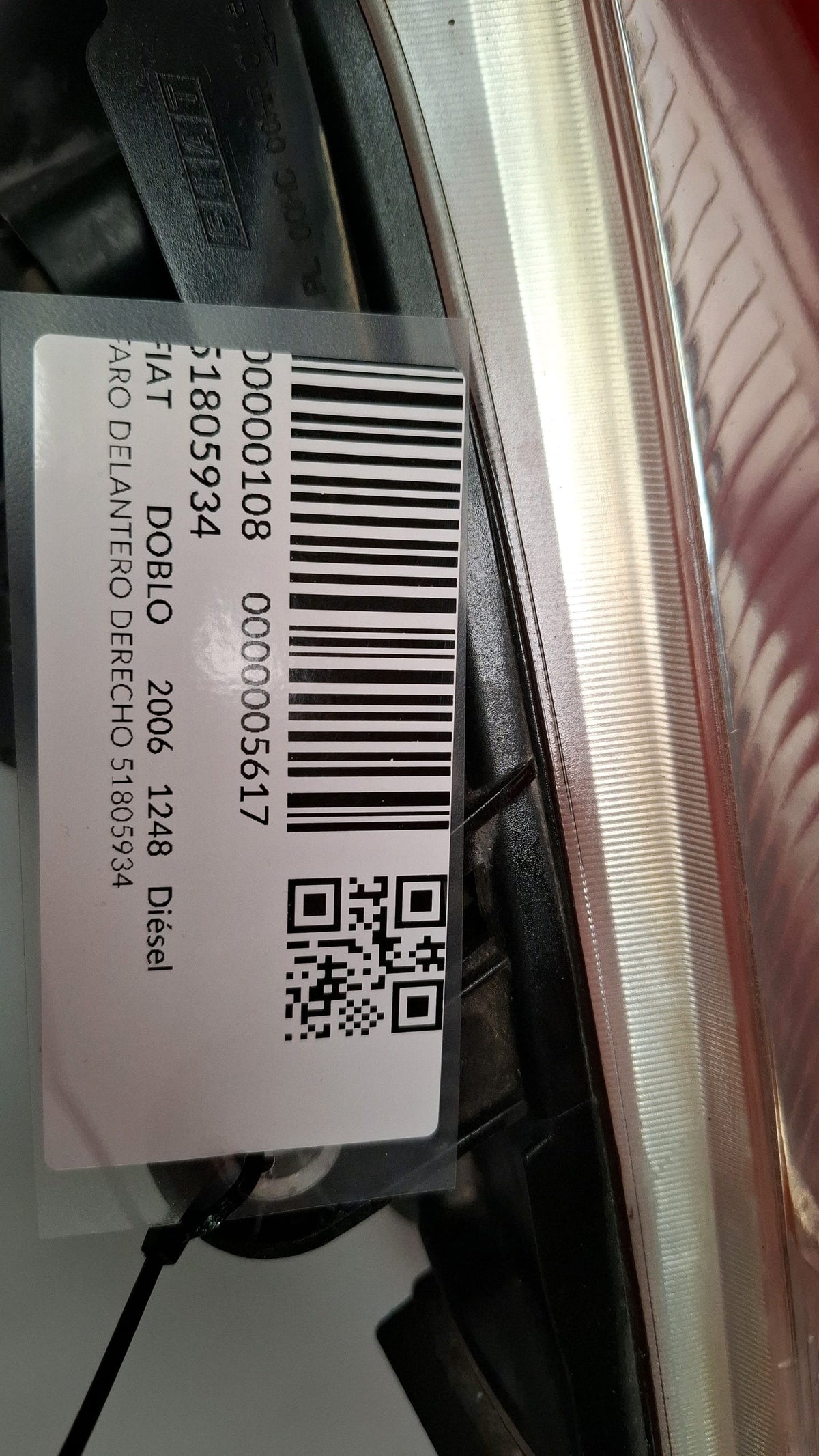 Faro Delantero Derecho Fiat Doblo 2006 51805934 51805934