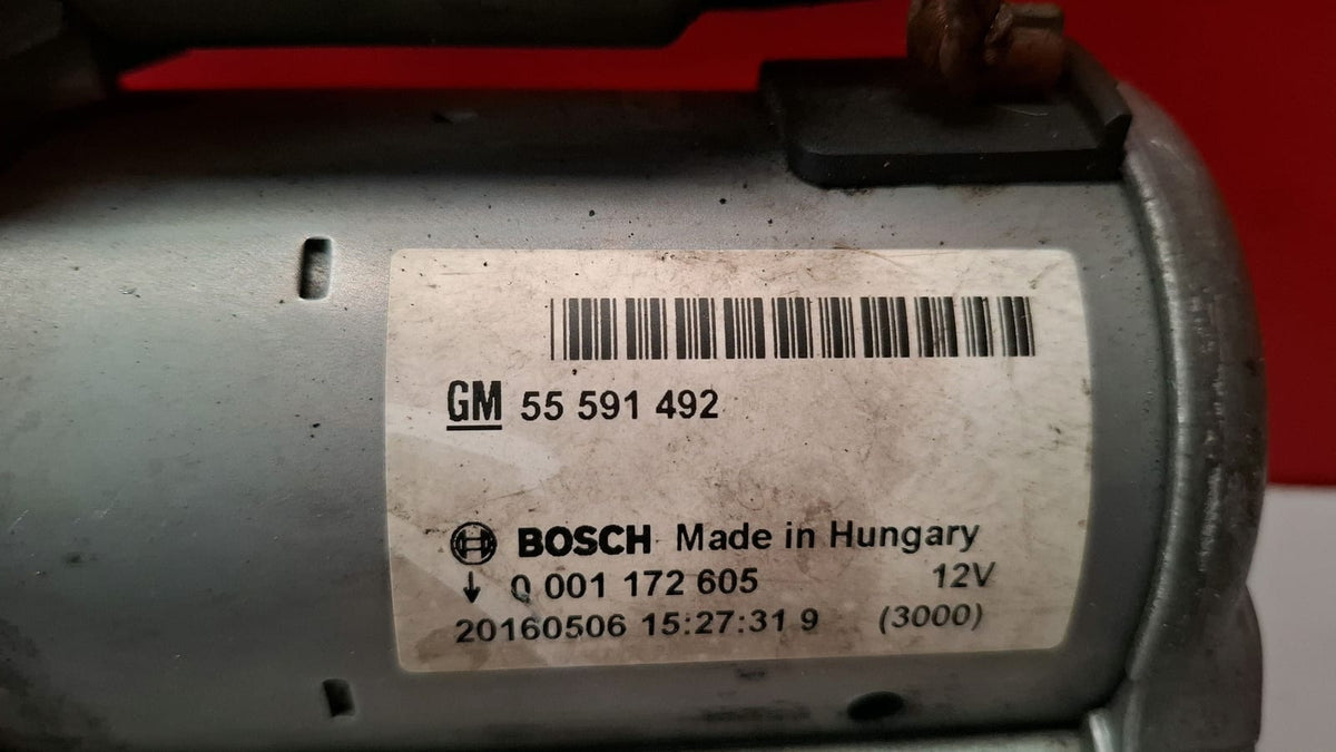 Motor Arranque Opel Corsa 2016 55591492 55591492