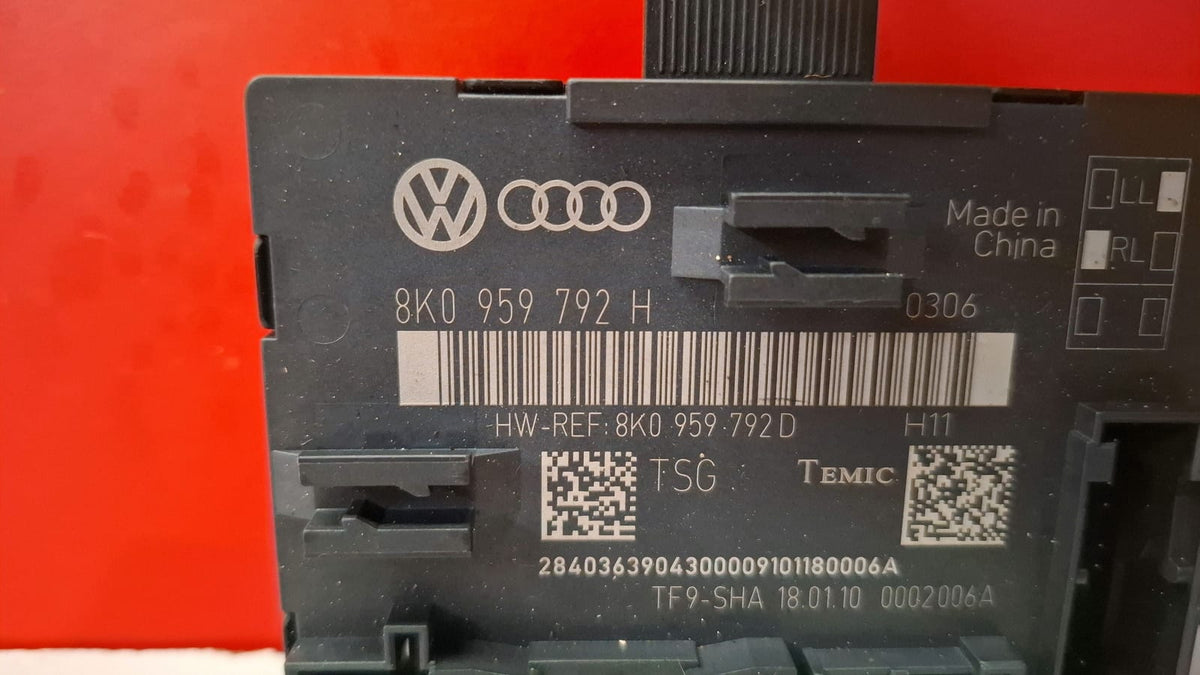 Modulo Electronico Audi A4 2012 8K0959792H