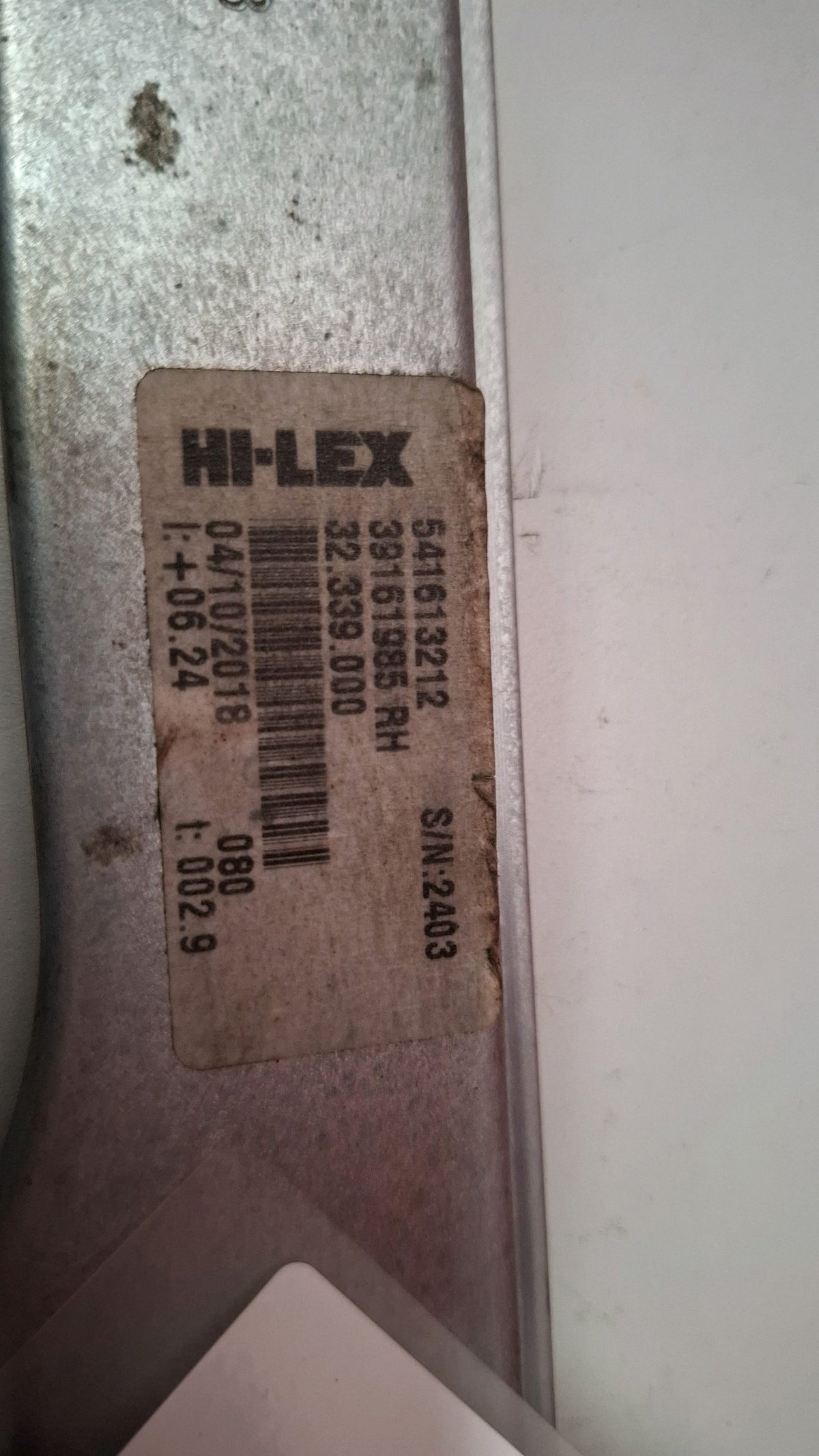 Elevalunas Delantero Izquierdo Opel Corsa 2017 541613212 541613212