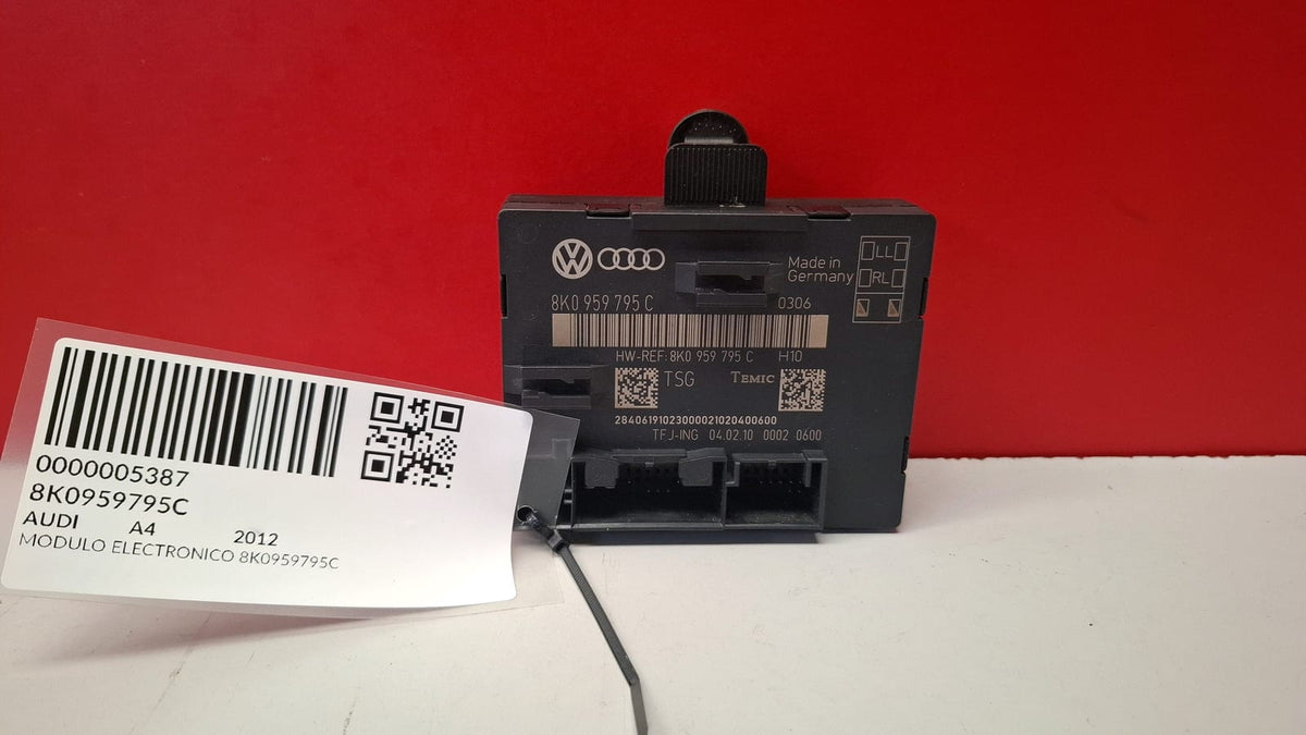 Modulo Electronico Audi A4 2012 8K0959795C 8K0959795C