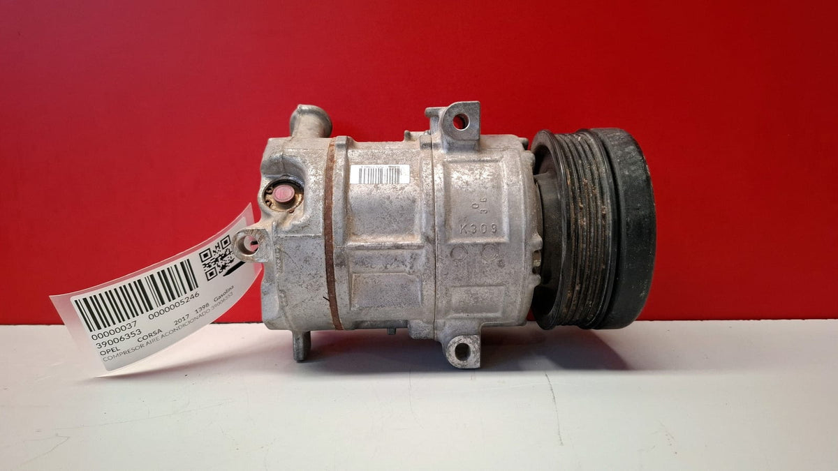 Compresor Aire Acondicionado Opel Corsa 2017 39006353