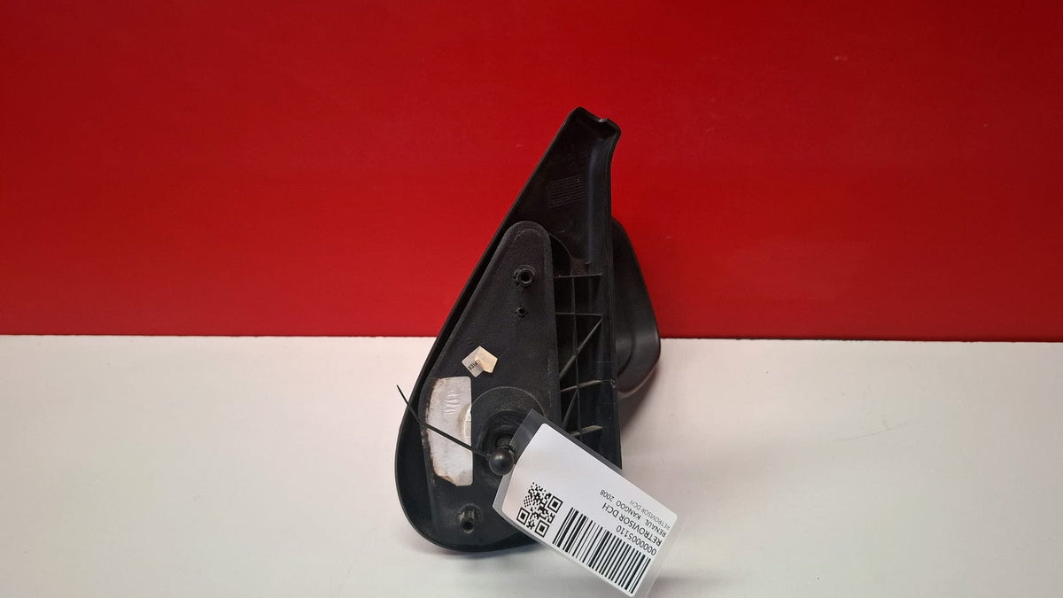 Retrovisor Derecho con Reglaje Manual Renault Kangoo Año 2008 Renault Kangoo 2008 RETROVISOR DCH RETROVISOR DCH