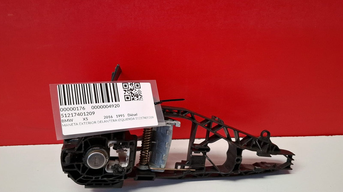 Maneta Exterior Delantera Izquierda Bmw X5 2016 51217401209 51217401209