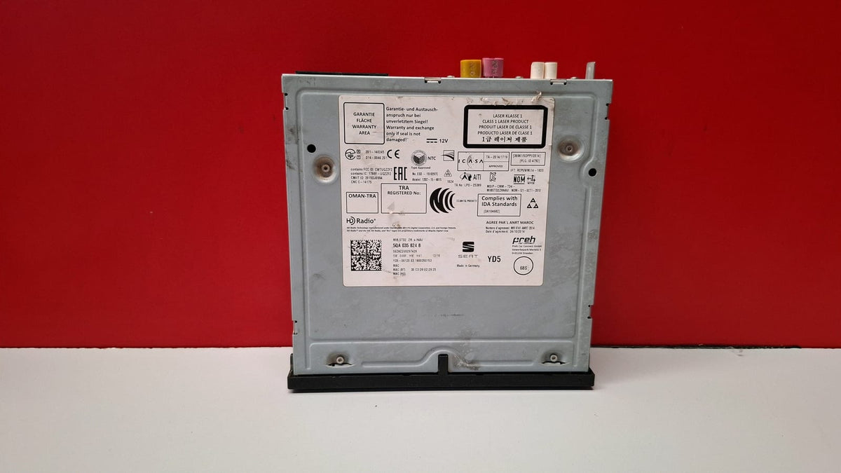 Sistema Radio /navegador Seat Leon 2018 5QA035824B 5QA035824B
