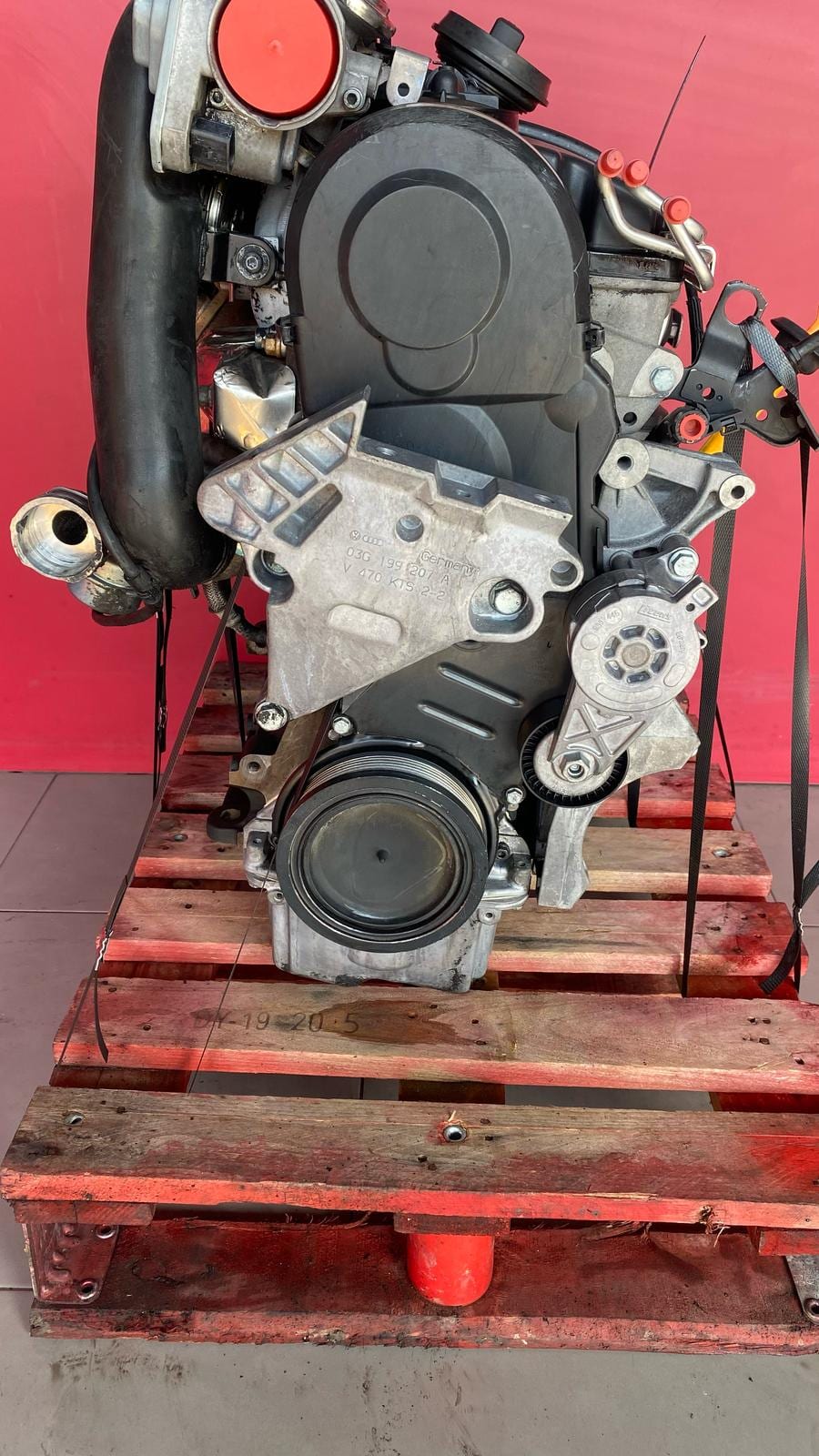 Motor Completo Volkswagen Touran 2003 AVQ