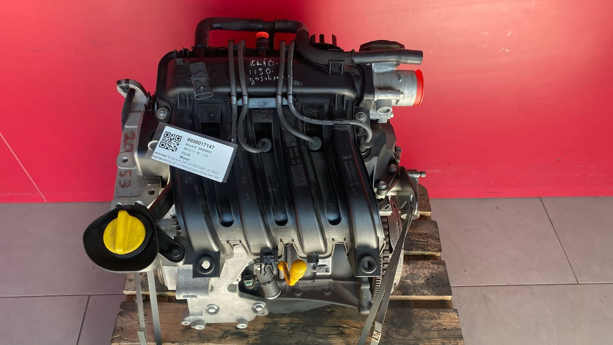 Motor Completo Renault Clio 2012 D4F740