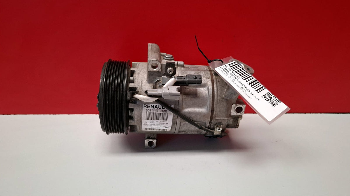 Compresor Aire Acondicionado Renault Clio 2016 92600073R