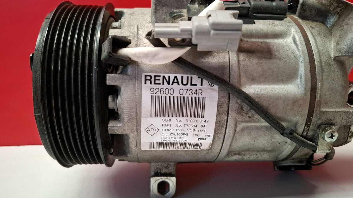 Compresor Aire Acondicionado Renault Clio 2016 92600073R 92600073R