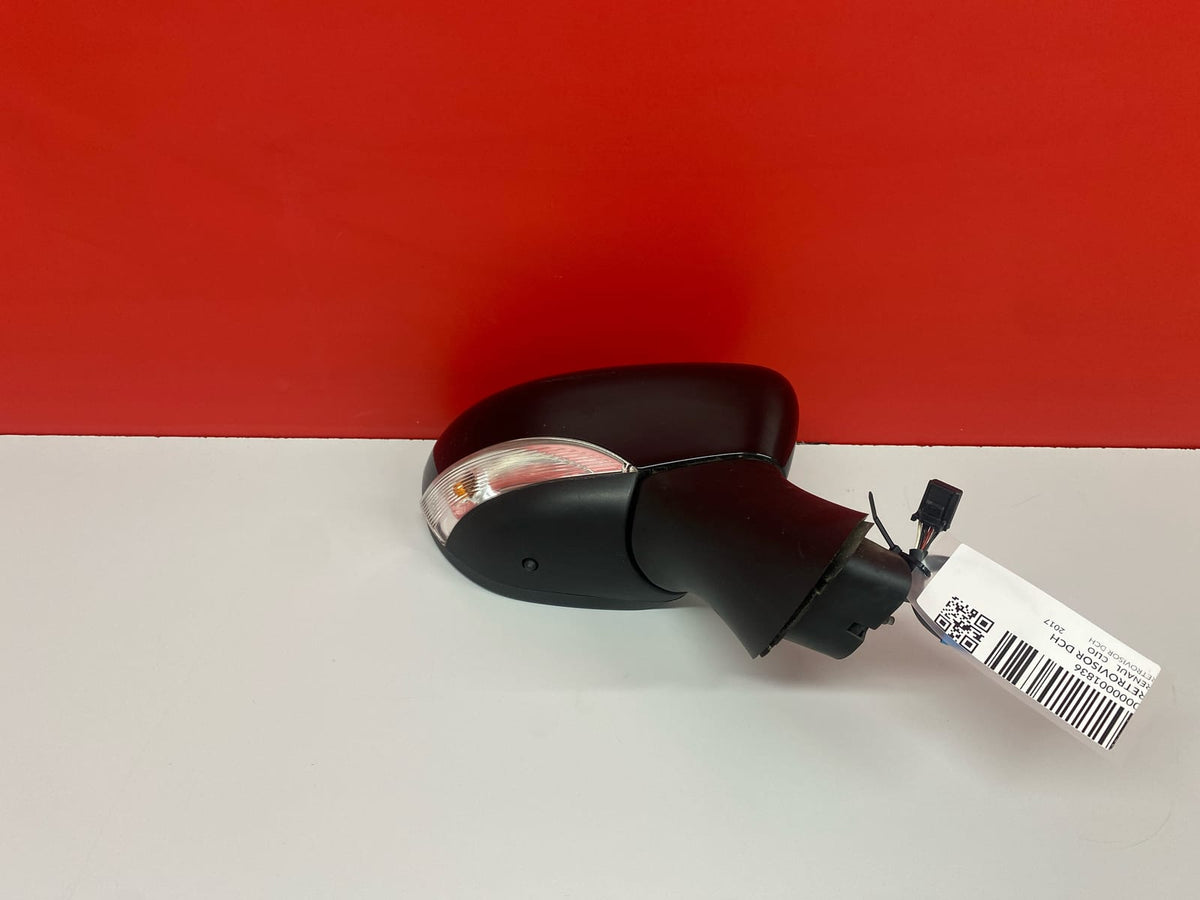 Retrovisor DCH Clio 4 Año 2014 ,1 Conector de 9 Pin , Color Negro ,con Intermitente Renault Clio 2017 RETROVISOR DCH RETROVISOR DCH