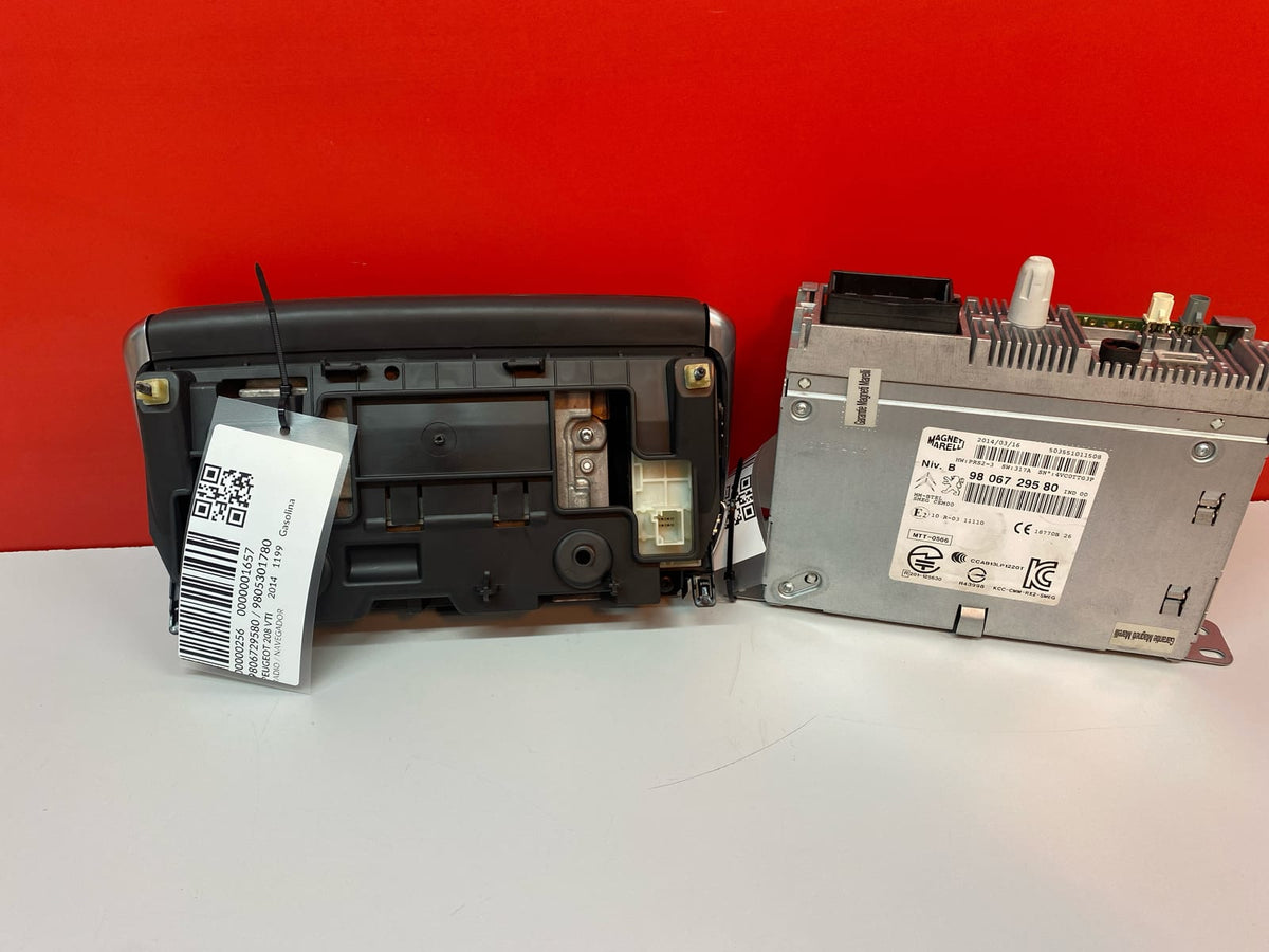 Radio / Navegador Peugeot 208 Vti 2014 9806729580 / 9805301780 9806729580 / 9805301780