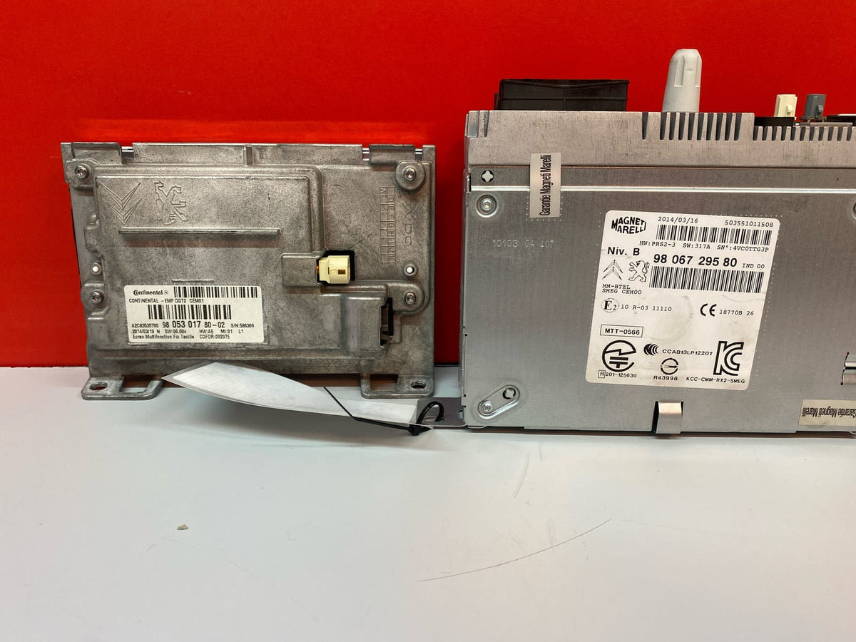 Radio / Navegador Peugeot 208 Vti 2014 9806729580 / 9805301780 9806729580 / 9805301780