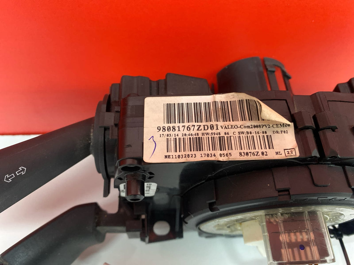 Mando Multifuncion Peugeot 208 Vti 2014 98081767ZD01 98081767ZD01