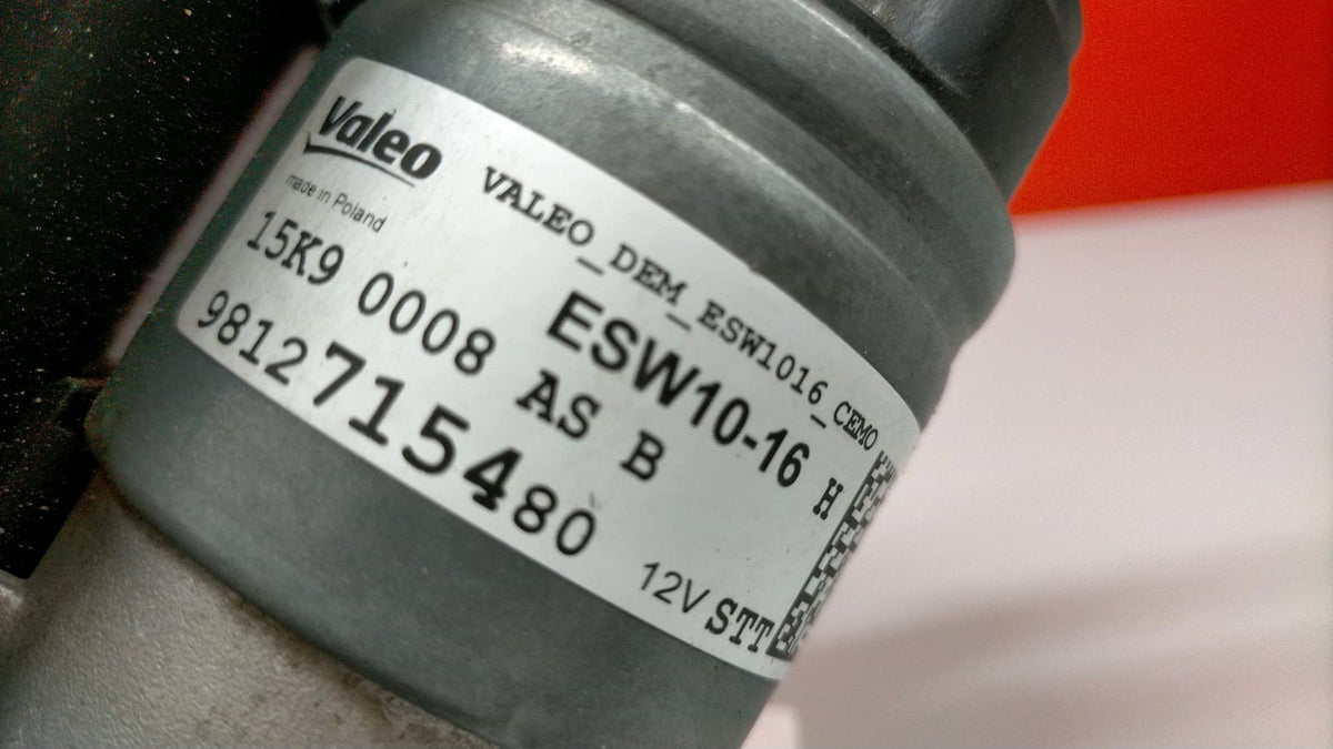 Motor Arranque Psa Peugeot 3008 Thp 2020 9812715480