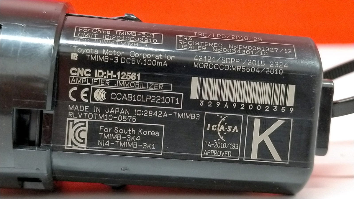 Comutador Interruptor Arranque Toyota Yaris P13 Toyota Yaris 2019 MR55042010 MR55042010