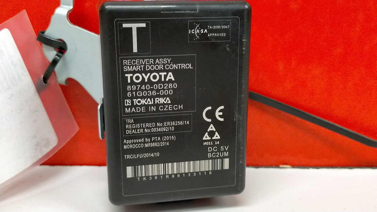 Modulo Electronico Toyota Lexus Toyota Yaris 2019 897400D280 897400D280