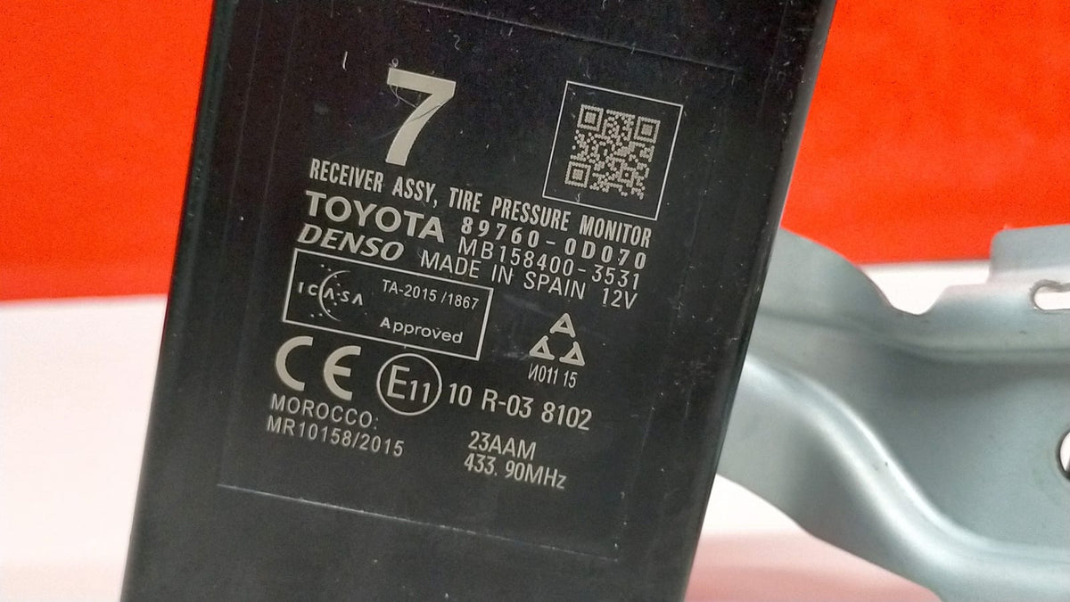 Modulo Electronico Toyota Lexus Toyota Yaris 2019 897600D070