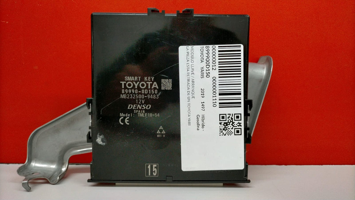 Modulo Llave / Arranque Toyota Yaris 2019 899900D150 899900D150