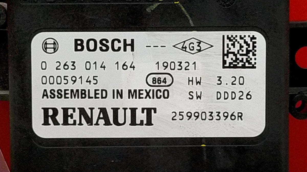 Modulo Ayuda Estacionamiento Renault Mégane Rs 2019 259903396R