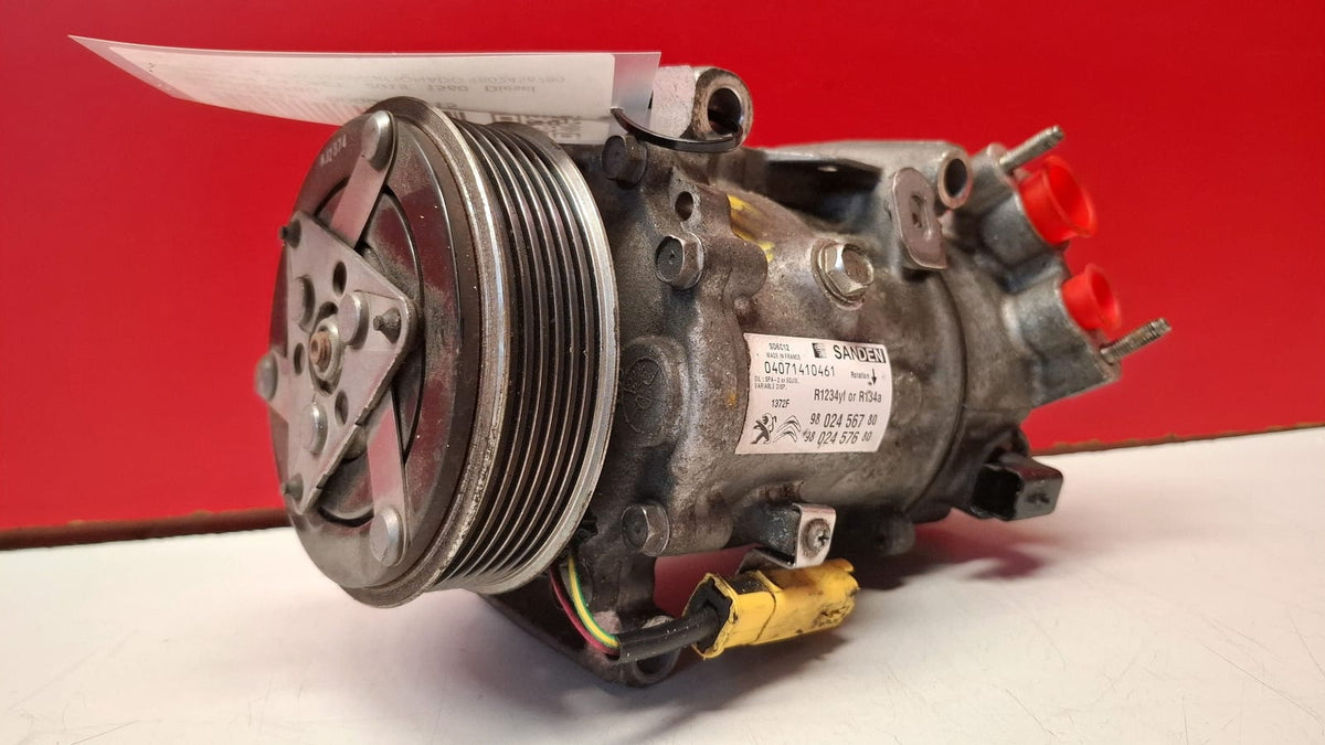 Compresor Aire Acondicionado Citroen C4 Cactus 2015 9802456780