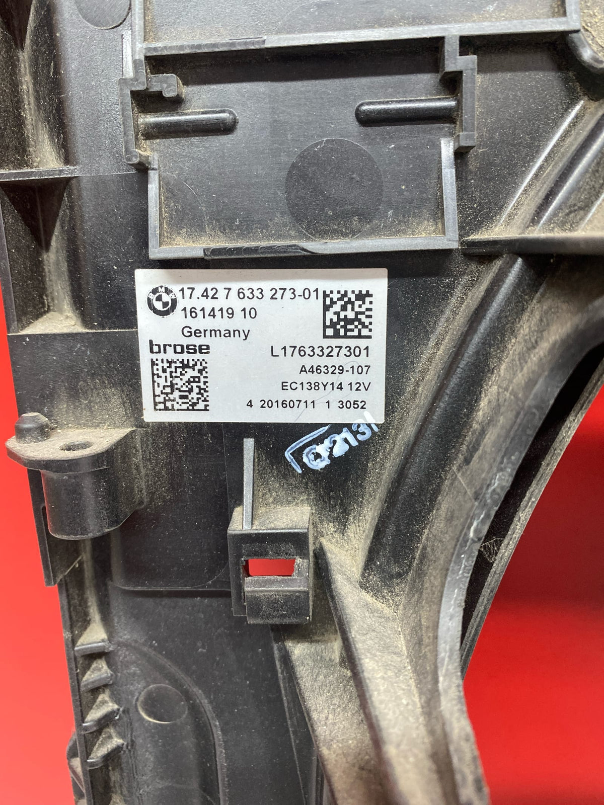 67327575682 Electroventilador Bmw Serie 5 F10 F11 Bmw Serie 5 2016 17427633273 17427633273
