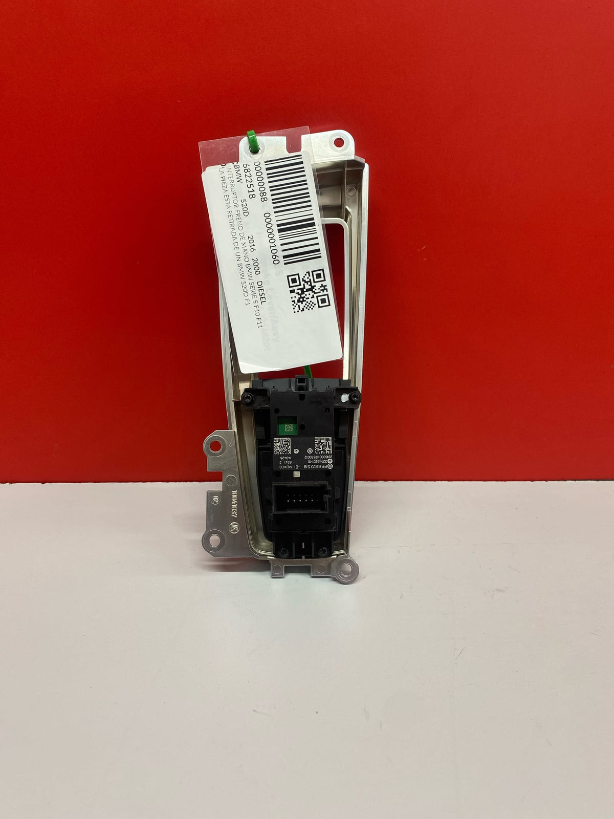 Interruptor Freno de Mano Bmw Serie 5 F10 F11 Bmw Serie 5 2016 6822518 6822518