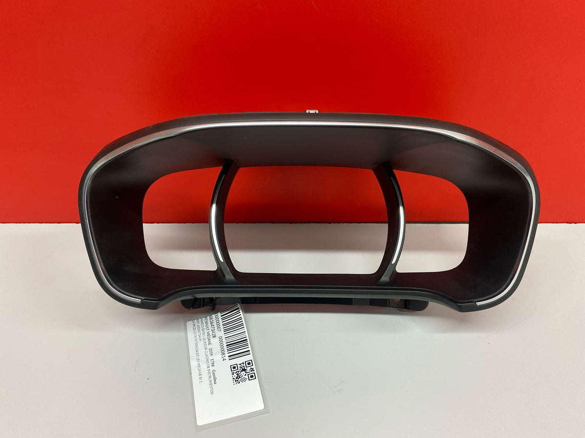 Marco Embellecedor Cuadro de Instrumentos Ref: Renault Mégane Rs 2019 682647342R 682647342R