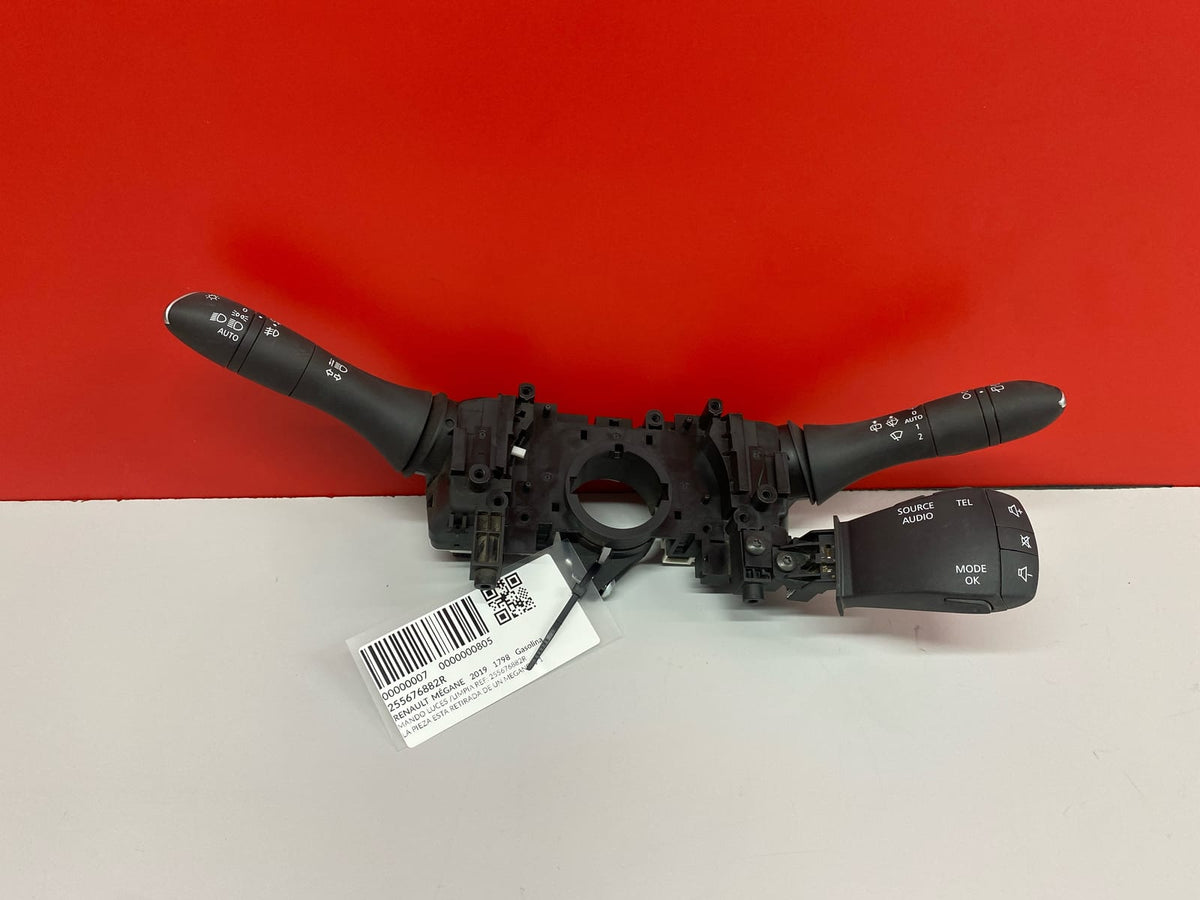 Mando Luces /limpia Ref: Renault Mégane Rs 2019 255676882R 255676882R