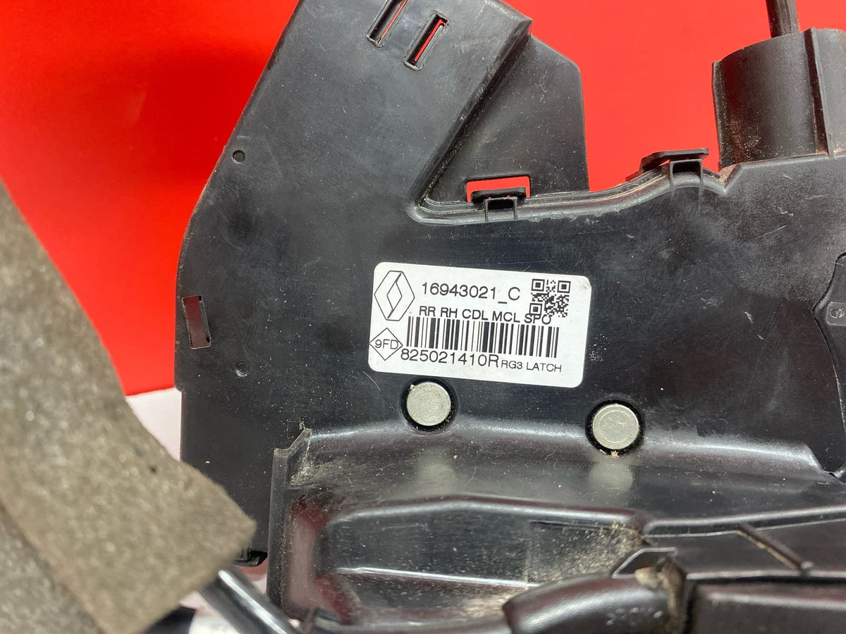 Cerradura Puerta Trasera Derecha Ref: Renault Mégane Rs 2019 825021410R 825021410R