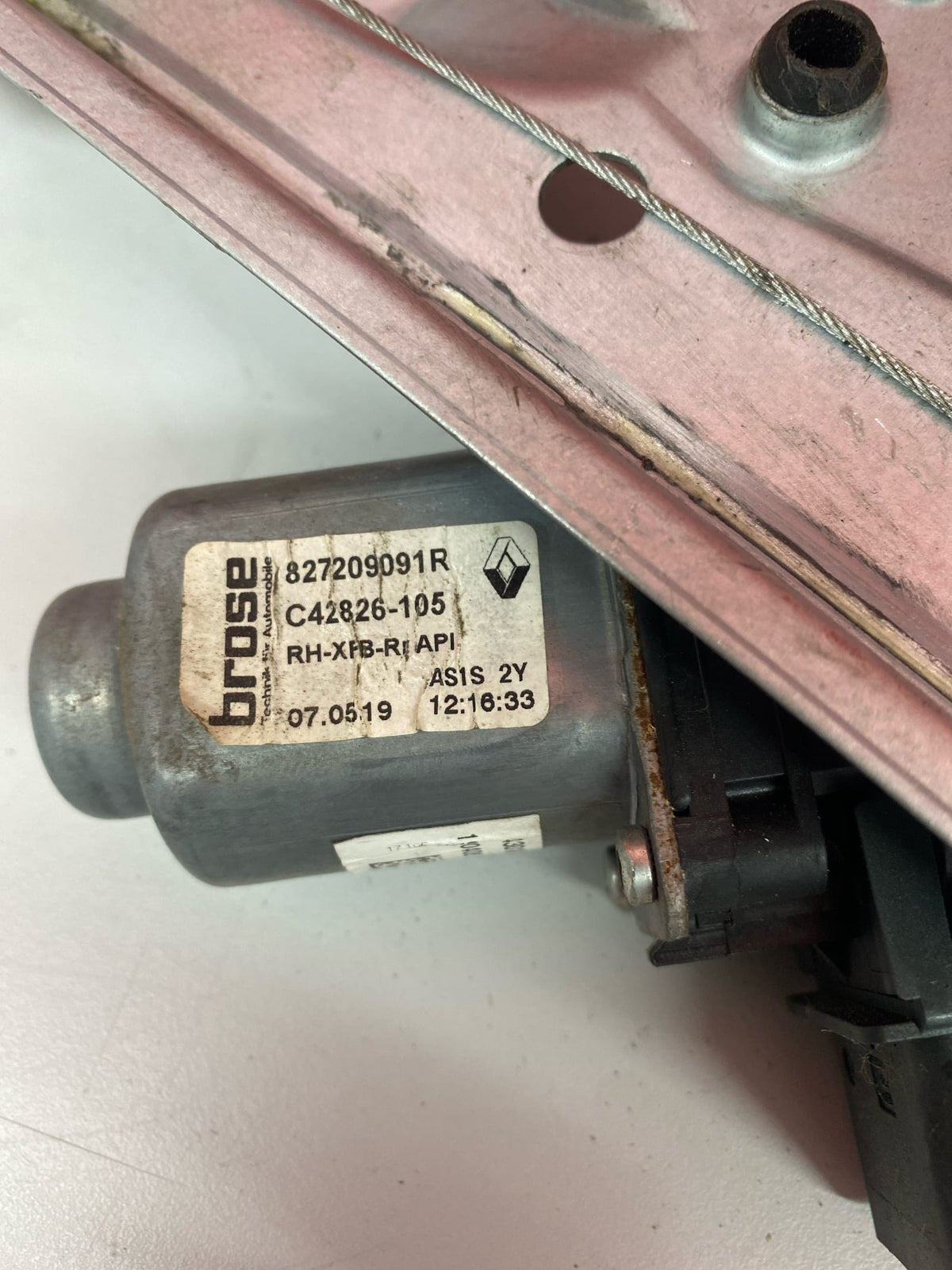 Elevalunas Trs. DCH REF:827218403R Renault Mégane Rs 2019 827209091R 827209091R