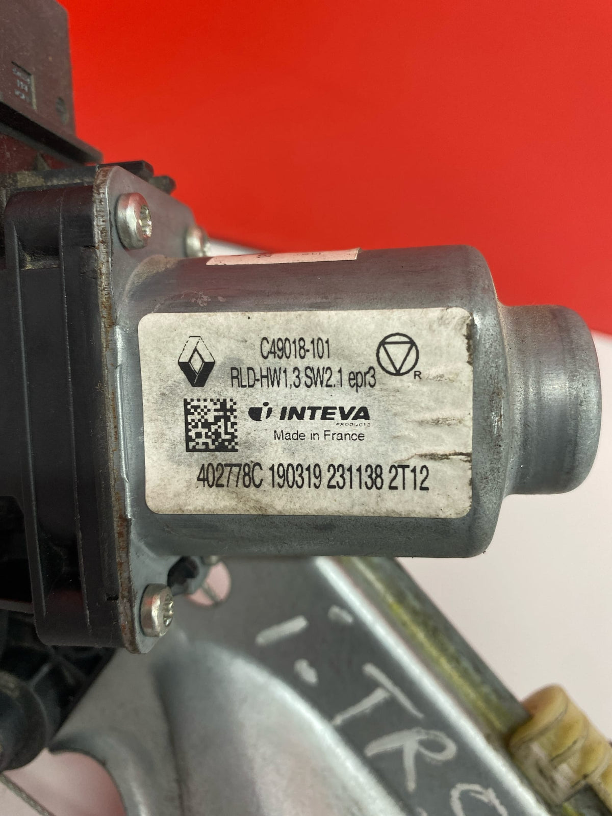 Elevalunas Trs. IZQ Ref: Renault Mégane Rs 2019 827218403R 827218403R