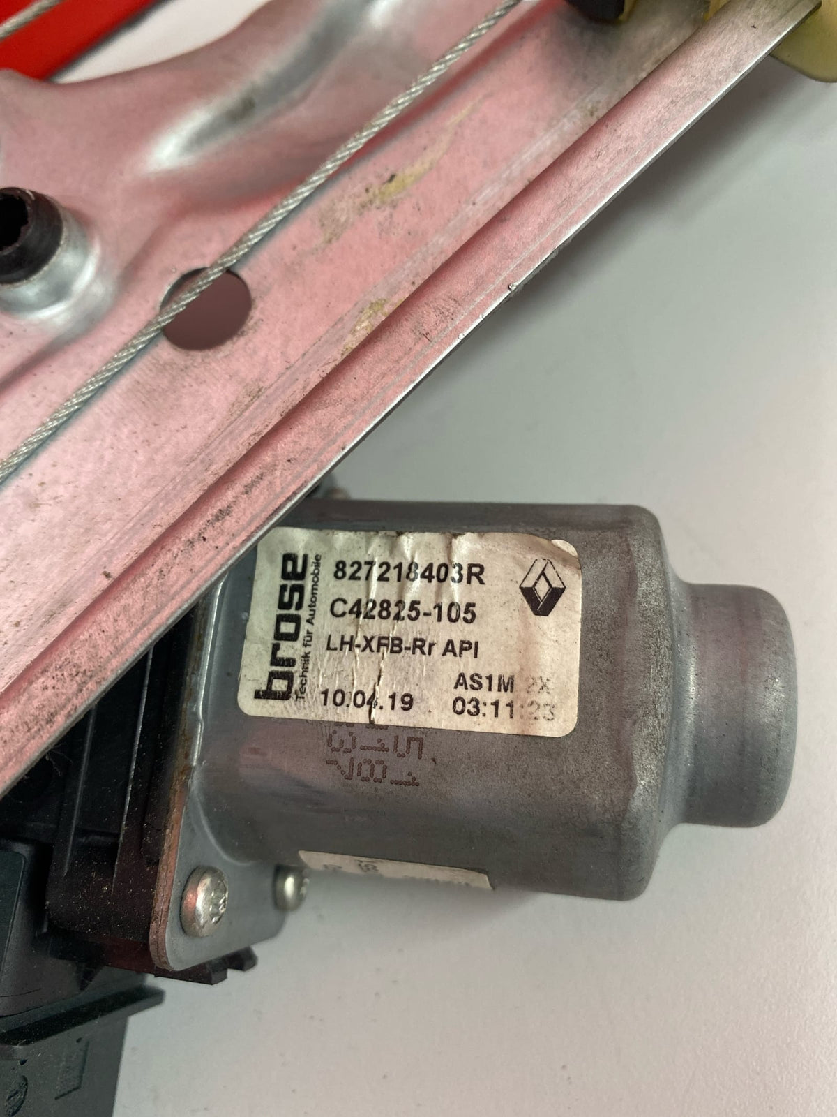 Elevalunas Trs. IZQ Ref: Renault Mégane Rs 2019 827218403R 827218403R