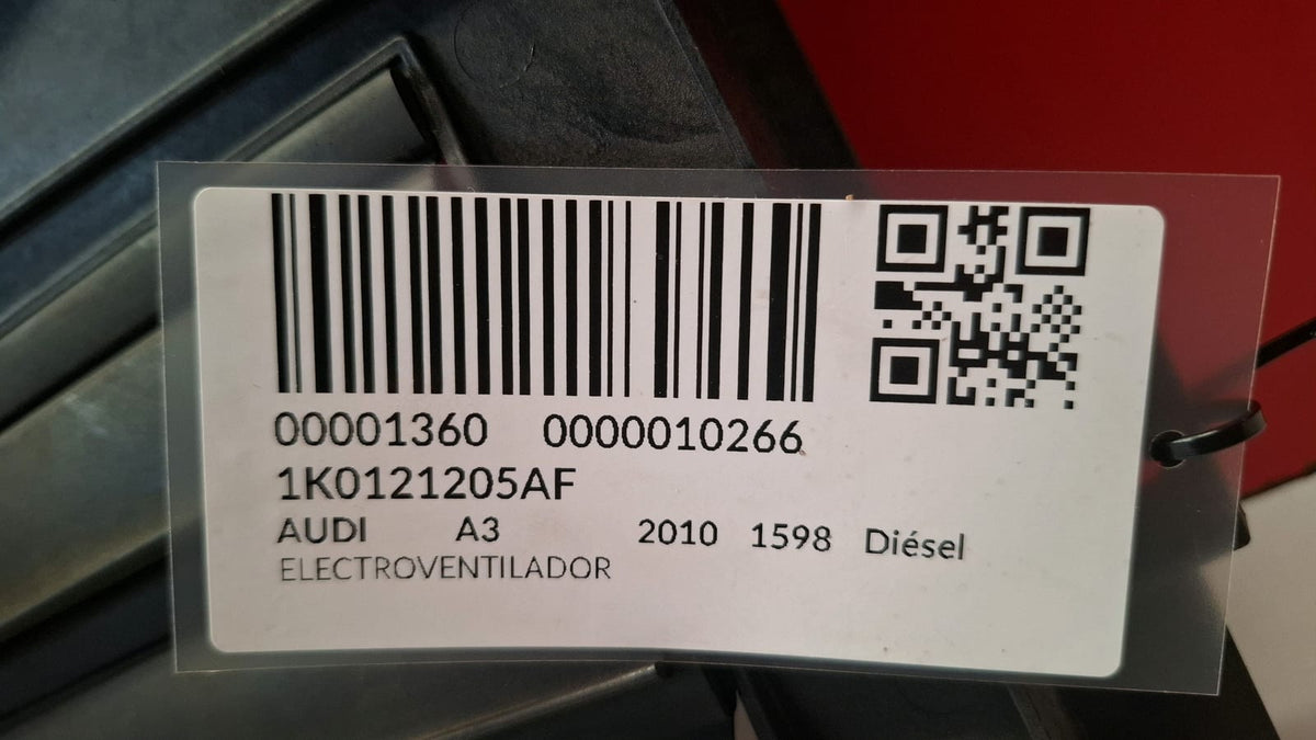 Electroventilador Audi A3 2010 1K0121205AF