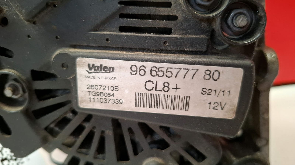 Alternador Peugeot 206+ 2011 9665577780