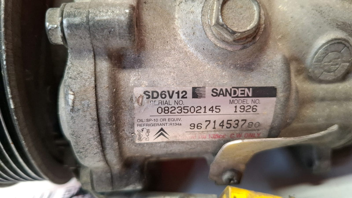 Compresor Aire Acondicionado Peugeot 206+ 2011 9671453780