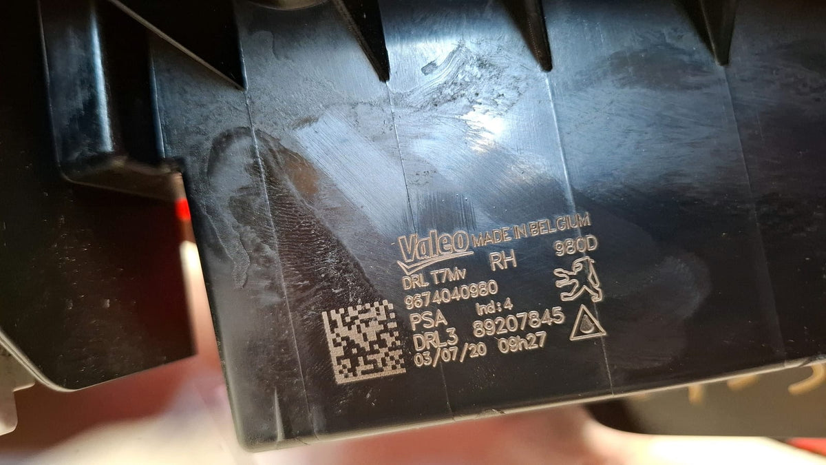 Luz Diurna Peugeot 308 2009 9674040980