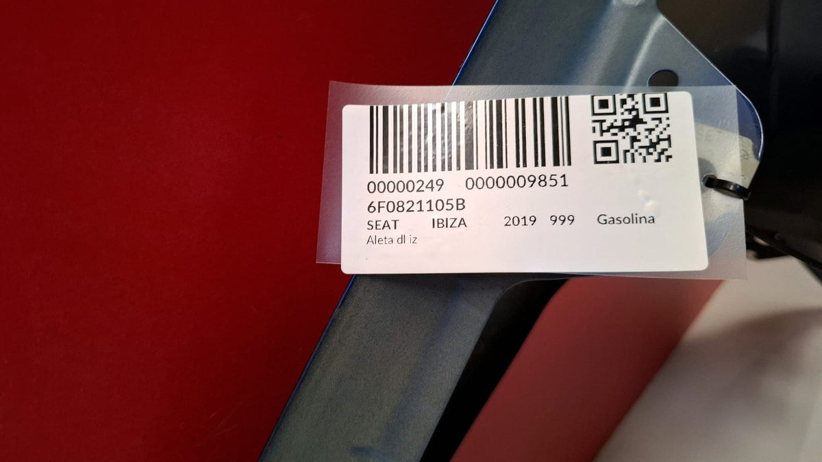 Aleta Dl Iz Seat Ibiza 2019 6F0821105B