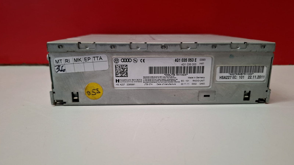 Sistema Navegacion Audi S5 2012 4G1035053E