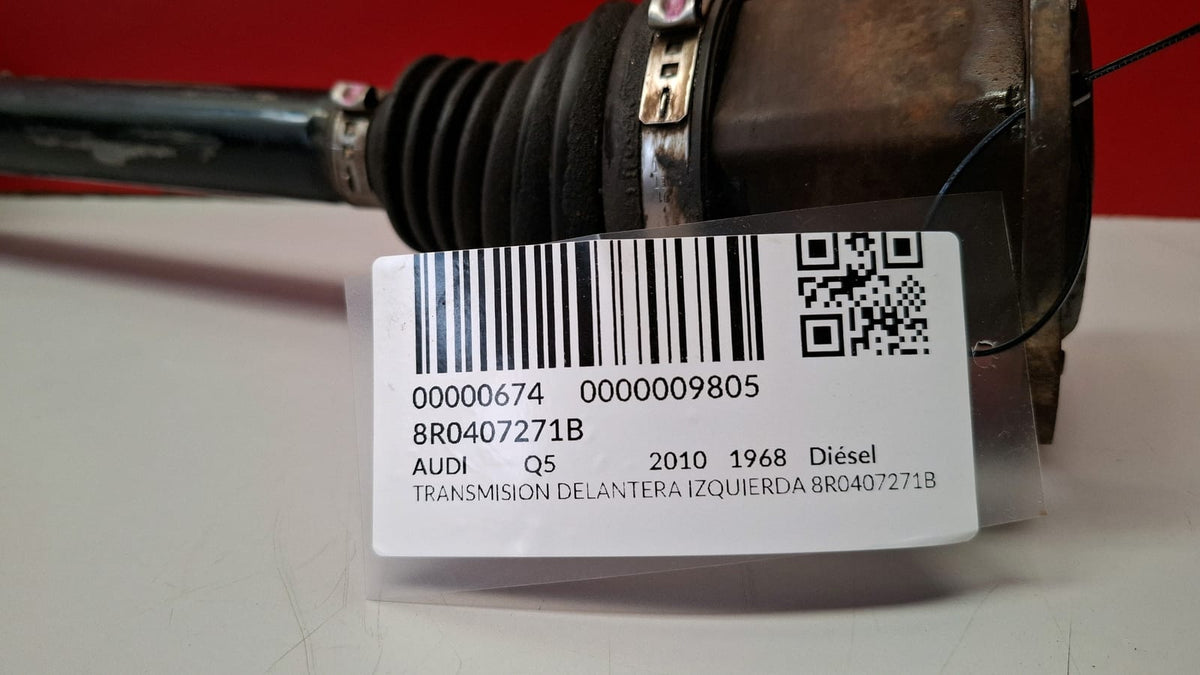 Transmision Delantera Izquierda Audi Q5 2010 8R0407271B