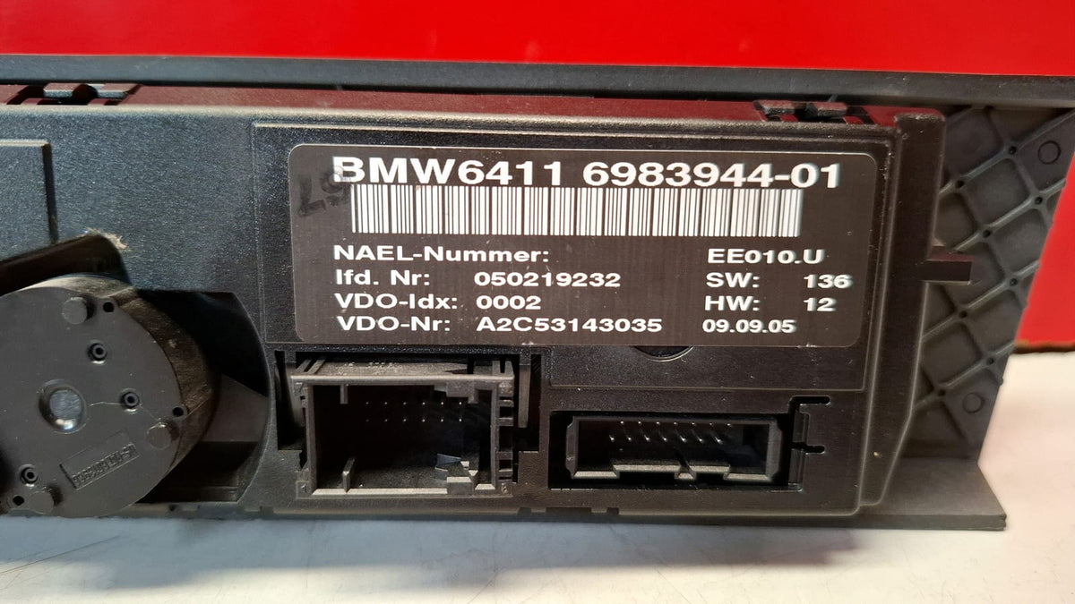 Mando Calefaccion Bmw Serie 3 2005 6411698394401 6411698394401