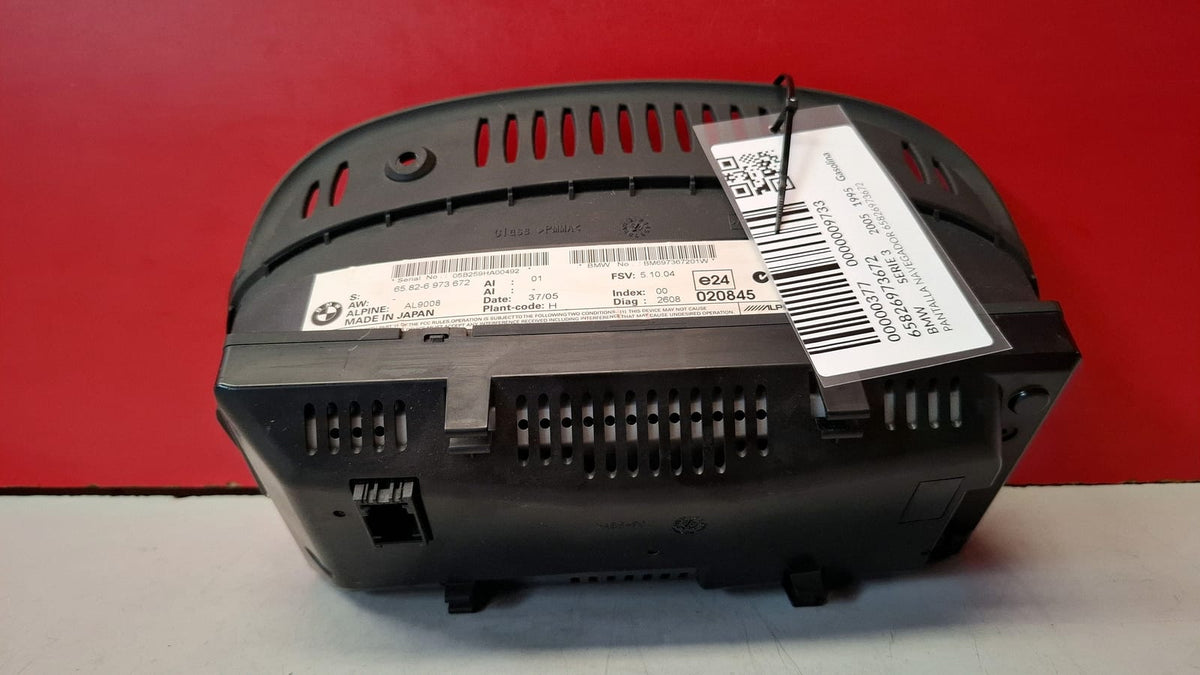 Pantalla Navegador Bmw Serie 3 2005 65826973672 65826973672