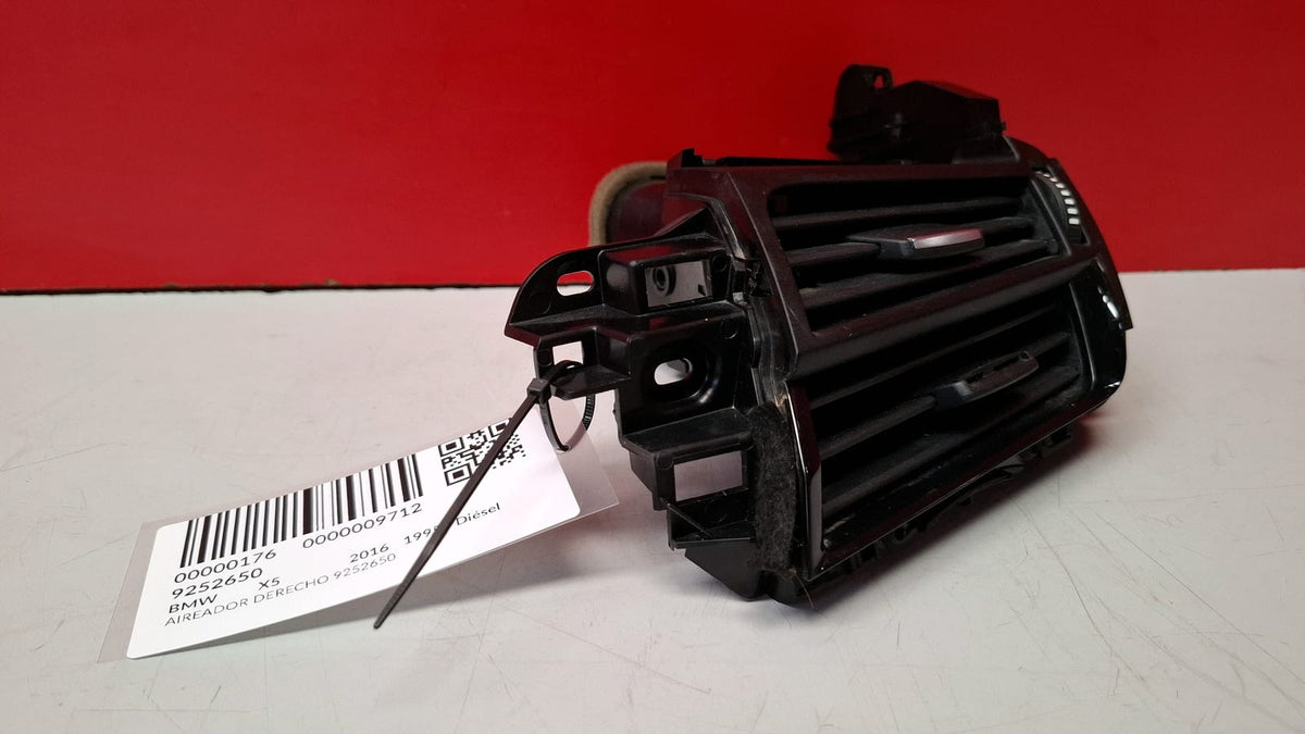 Aireador Derecho Bmw X5 2016 9252650
