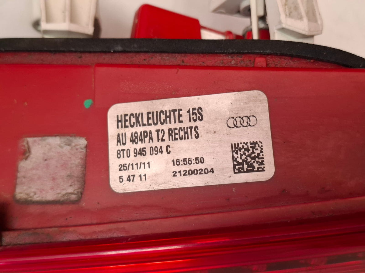 Piloto Trasero Derecho Interior Audi A5 2014 8T0945094C 8T0945094C